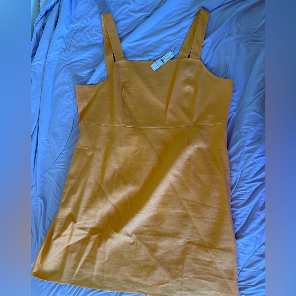 J. Crew Peach Orange Sleeveless Dress